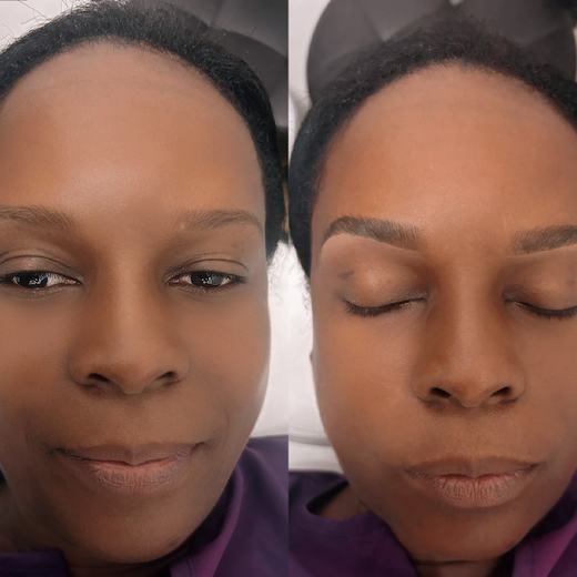 Brow work by Ellimak Aesthetics